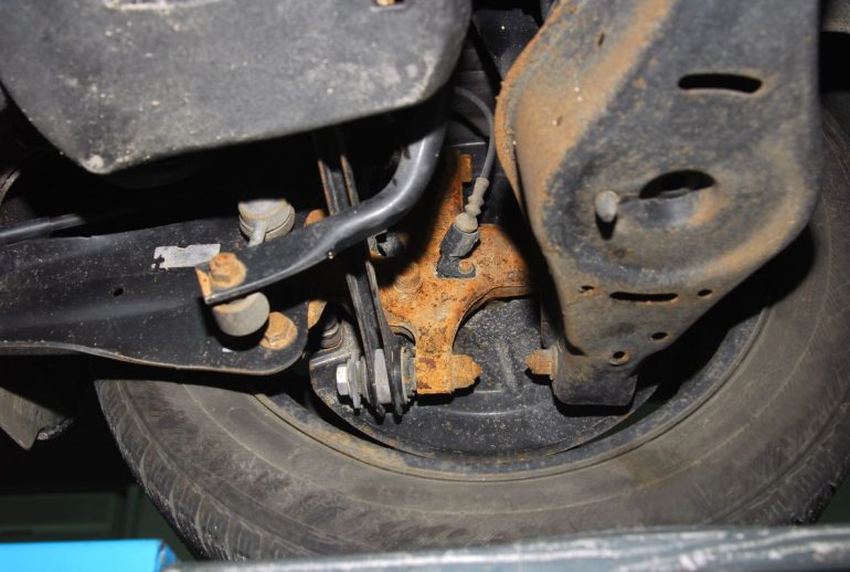 corrosion berceau